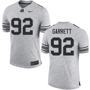 NCAA Ohio State Buckeyes Men's #92 Haskell Garrett Gray Nike Football College Jersey RGN2745RV